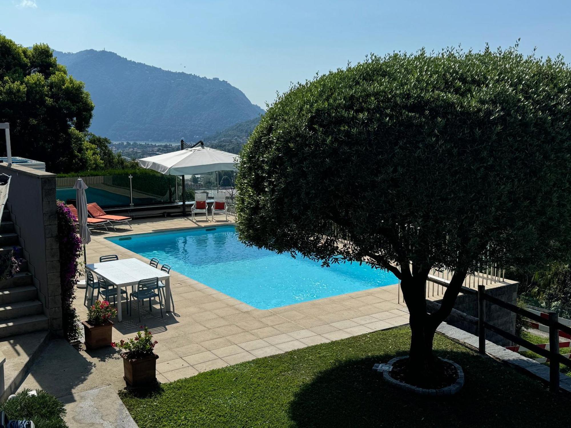 Vacallo Veralto - Modern Suite With Como Lake View מראה חיצוני תמונה