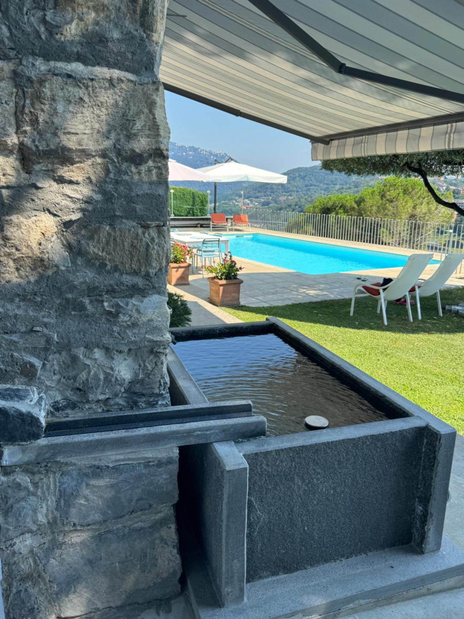 Vacallo Veralto - Modern Suite With Como Lake View מראה חיצוני תמונה
