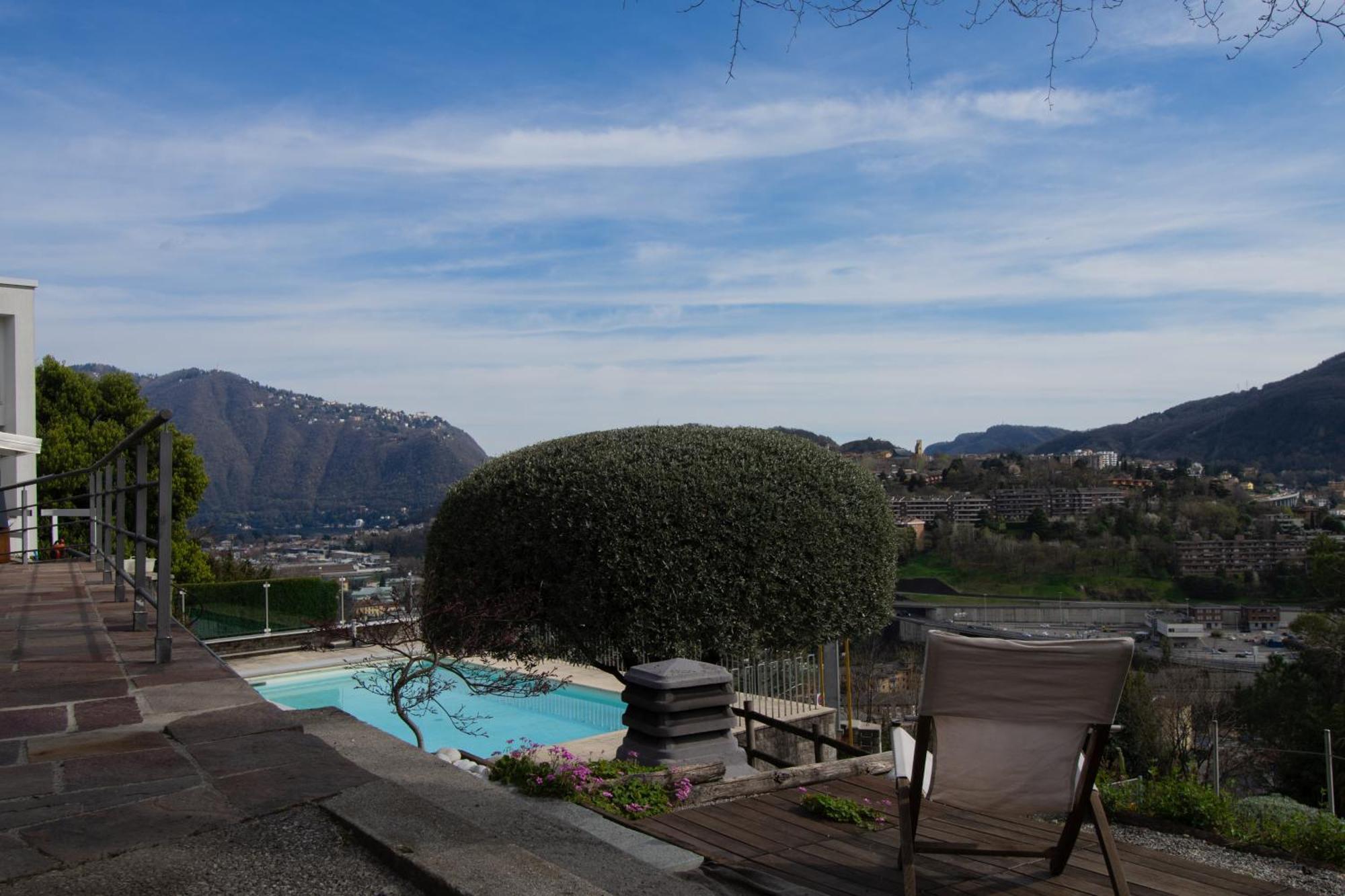 Vacallo Veralto - Modern Suite With Como Lake View מראה חיצוני תמונה